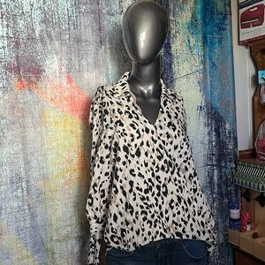 Cheetah blouse